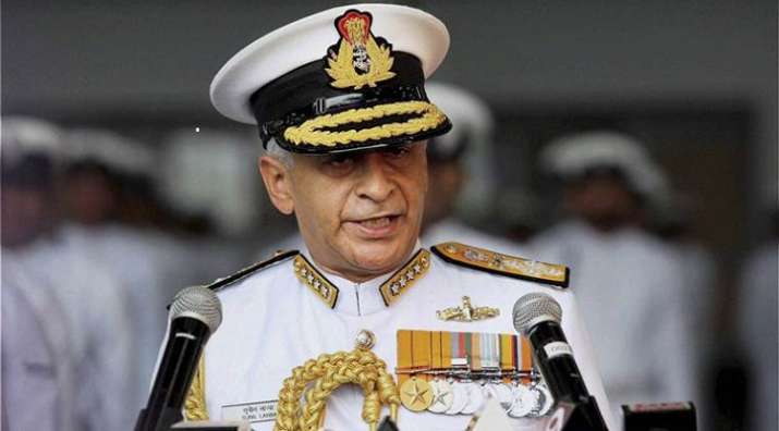 Navy Chief Admiral Sunil Lanba