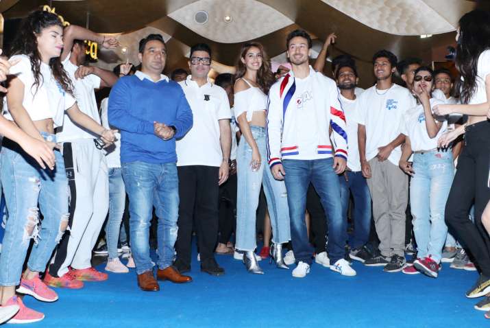 India Tv - Tiger Shroff and Disha Patani were accompanied by filmmaker Ahmed Khan and Sajid Nadiadwala