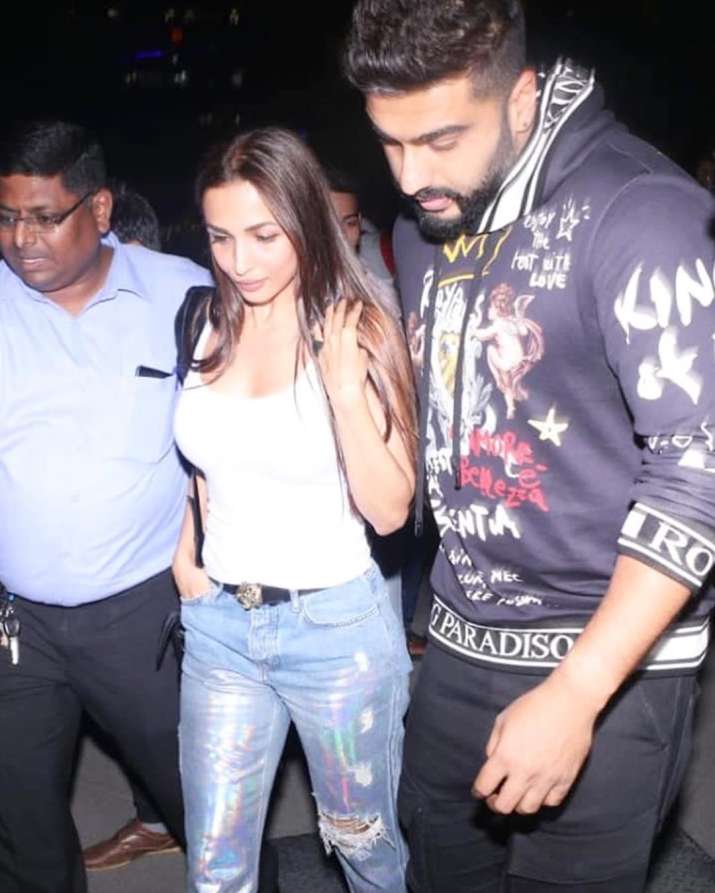 India Tv - Malaika Arora with rumoured boyfriend Arjun Kapoor