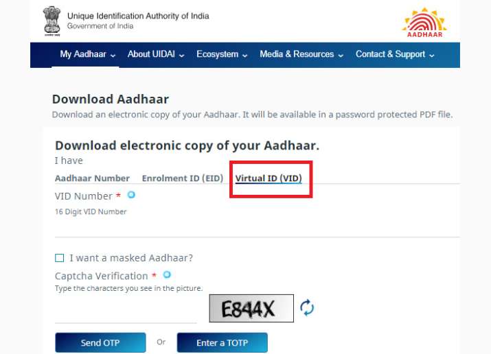 Aadhar Card Download by aadhaar number only, How To Download Aadhar ...