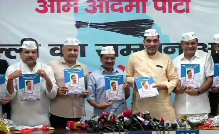 ‘Will Fight for Statehood’: AAP Releases Manifesto for