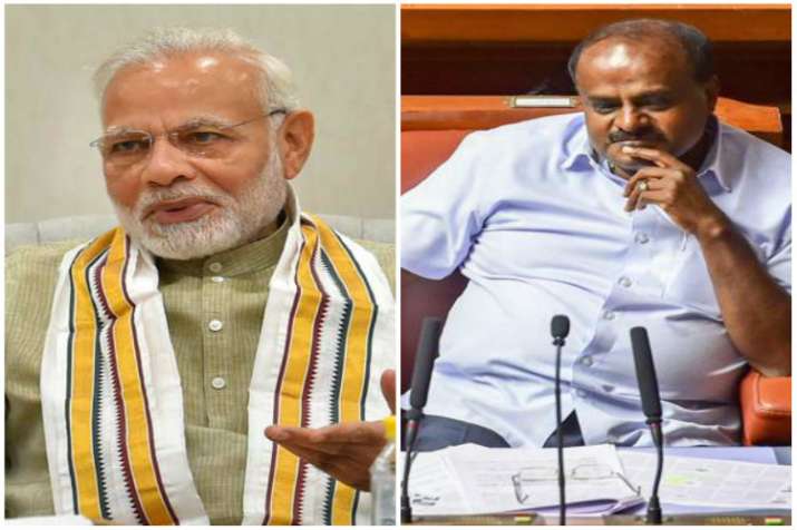 Prime Minister Narendra Modi and Karnataka Chief Minister