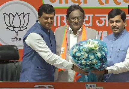 Congress leader S. Krishna joins BJP in Kerala
