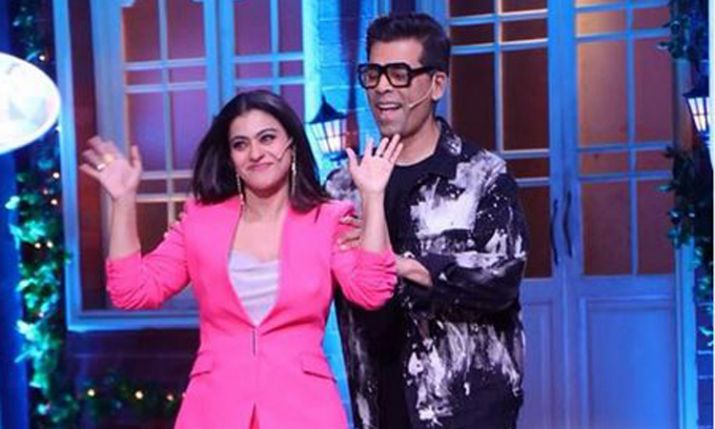  India TV - Karan and Kajol at the show Kapil Sharma Show 