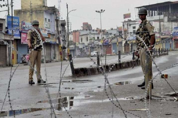 Curfew was relaxed initially for three hours in the entire