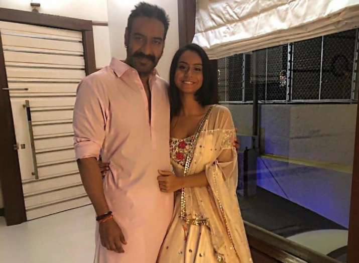  India Tv - Ajay Devgn with his daughter Nysa 