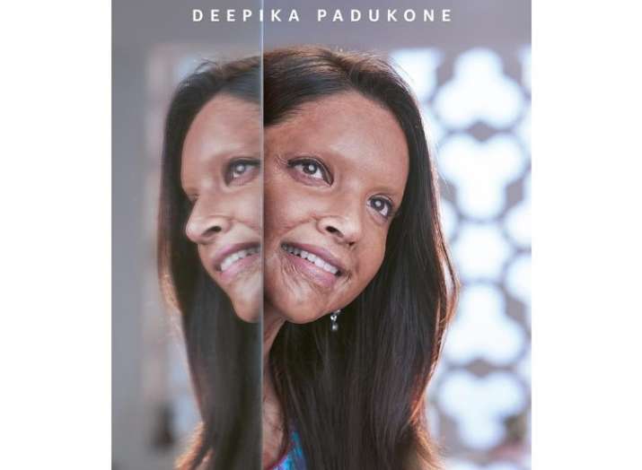 India Tv - Chhapaak movie first look of Deepika Padukone