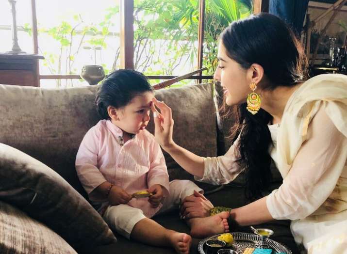 India Tv - Sara Ali Khan and Taimur Ali Khan