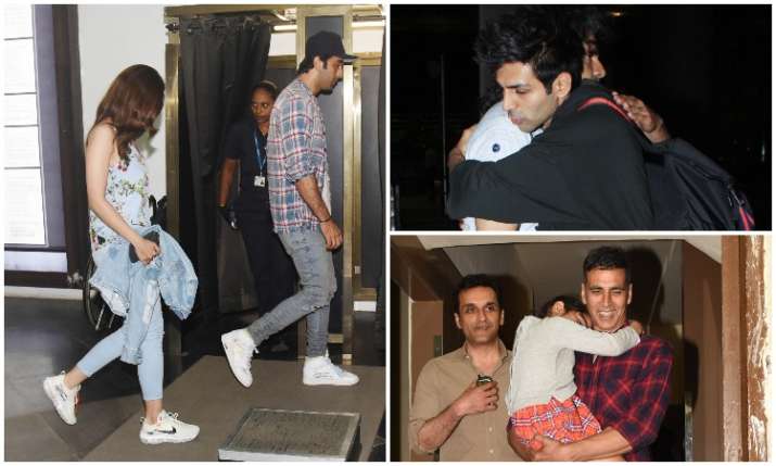 Alia Bhatt, Ranbir Kapoor Travel In Perfect Matching Summer Whites