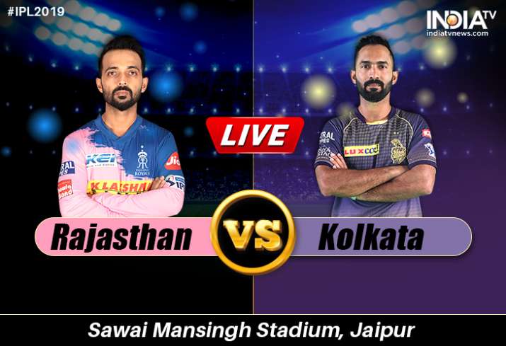 Live Cricket Streaming, IPL Rajasthan Royals vs Kolkata Knight Riders, Live Match RR vs KKR live on