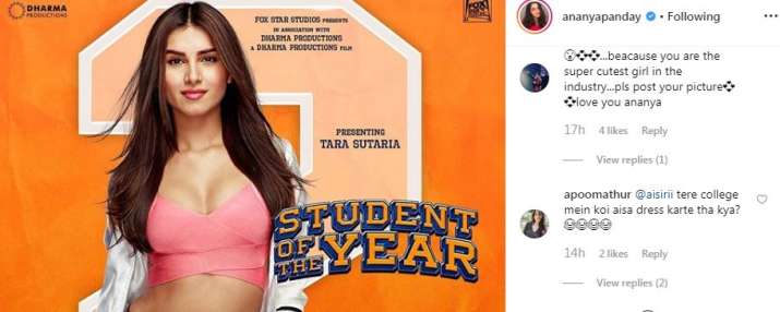 India Tv - Student of the Year 2: Ananya Panday, Tara Sutaria get trolled