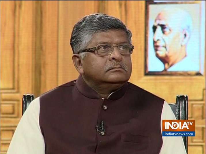 Ravi Shankar Prasad in Aap Ki Adalat: We will carry out