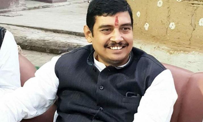 Atul Rai, the BSP candidate from the Ghosi seat in Mau