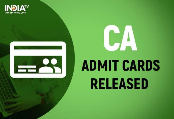 ICAI CA Exams 2019: Admit card for Foundation, IPC, Final