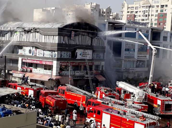 Fire Engulfs Surat Building: 19 Students Killed, Several Jump Off ...