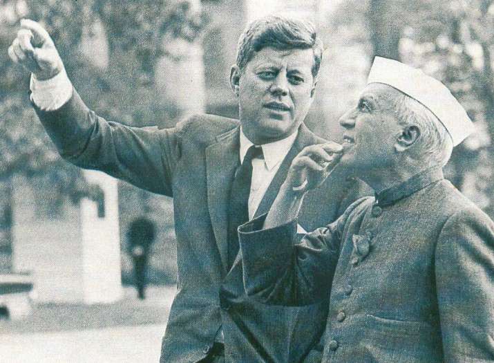 India Tv - Prime Minister Nehru with United States President John F Kennedy 