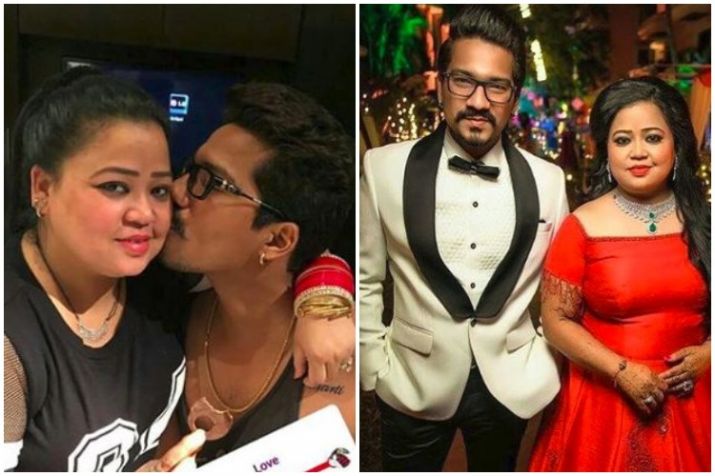 India Tv - Bharti with husband 