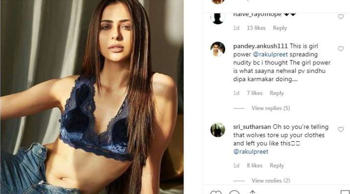 Rakul Preet Singh Gets Massively Trolled For Her Photo In Unbuttoned Jeans India Tv