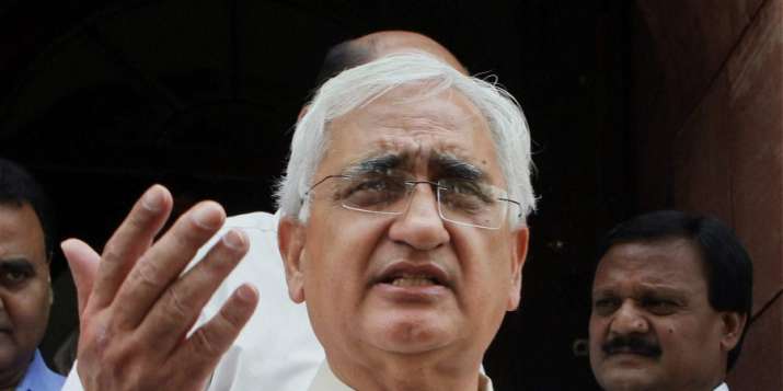 Congress party leader Salman Khurshid
