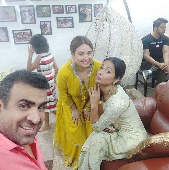  India Tv - Celebration of the Eid of Hina Khan 