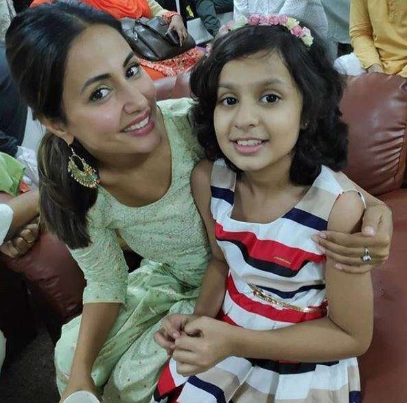  India Tv - Celebration of Eid of Hina Khan 