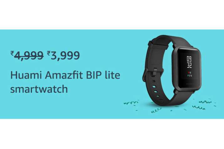 Amazfit Bip Lite With Inbuilt Heart Rate Sensor And 1 28 Inch Colour Display Launched In India Technology News India Tv
