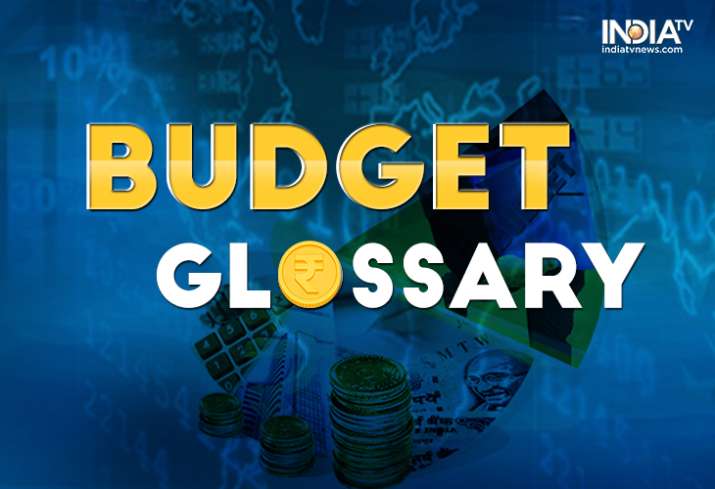 Budget glossary