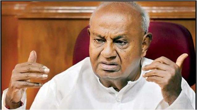 H D Deve Gowda hits out at BJP