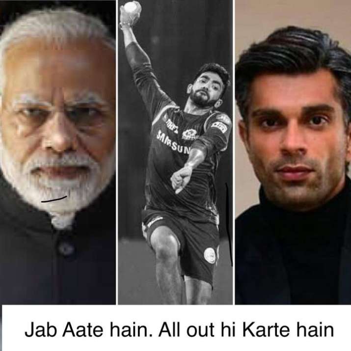 India Tv - Karan Singh Grover aka Mr. Bajaj turns food for hilarious memes