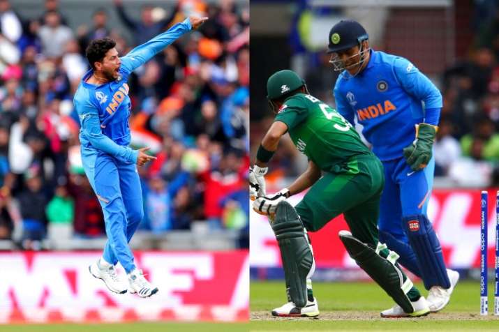 Kuldeep Yadav bowled a dream delivery to dismiss Babar Azam.