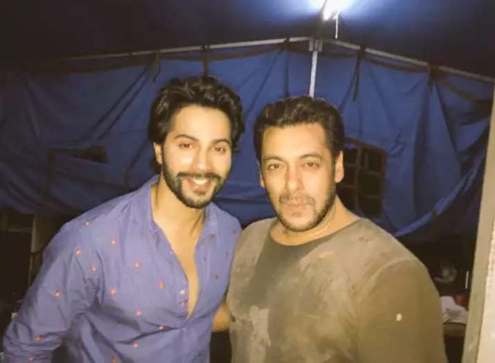 India Tv - Salman Khan compliments Varun Dhawan calling him next superstar, actor responds