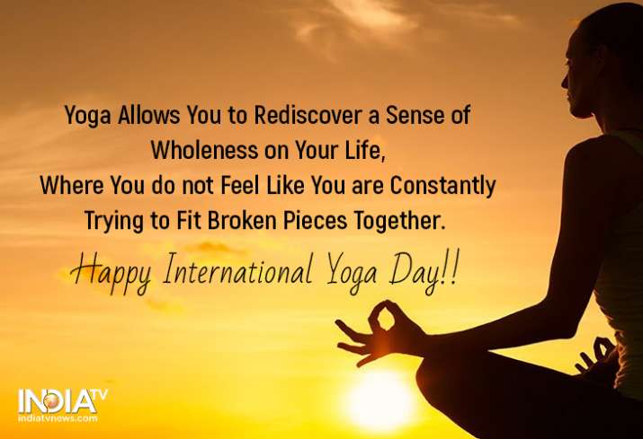 International Yoga Day 2019 Wishes Inspirational Quotes WhatsApp