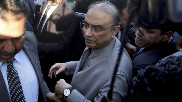 Pakistan's former president Asif Ali Zardari