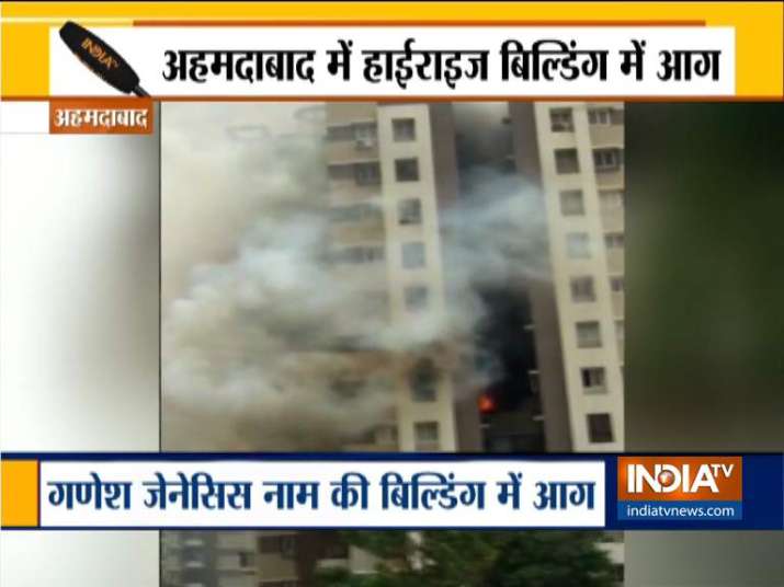 25 Rescued After Massive Fire Breaks Out At Ganesh Genesis High Rise