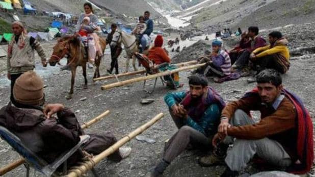 Amarnath Yatra resumes after daylong suspension