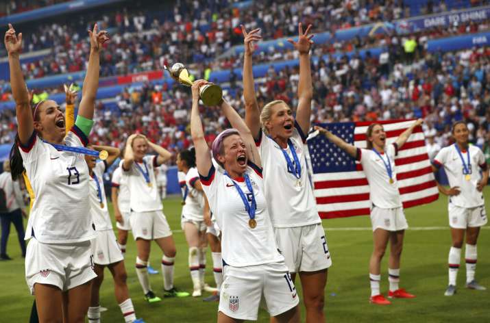 United States lift fourth Women's World Cup title, beat Netherlands 2-0 ...