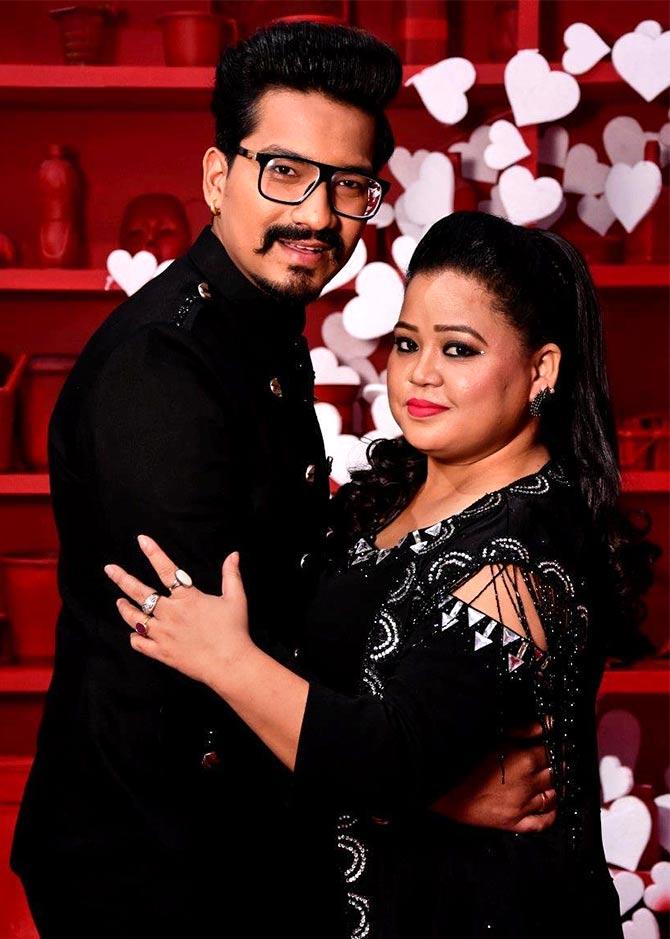 Haarsh Limbachiyaa Wishes His Love And Life Bharti Singh A Very Happy Birthday See Pics Tv