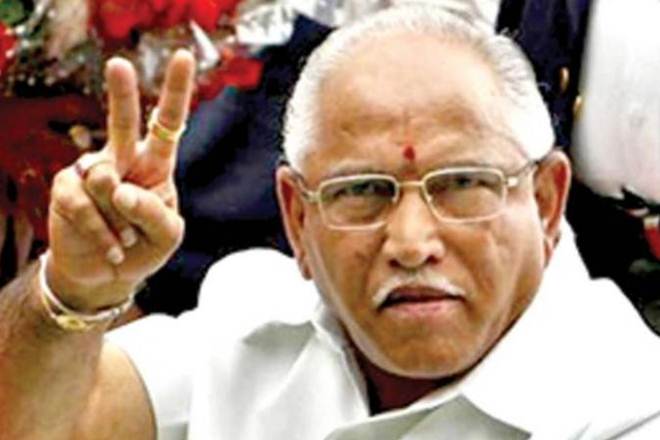 BJP state president B S Yeddyurappa