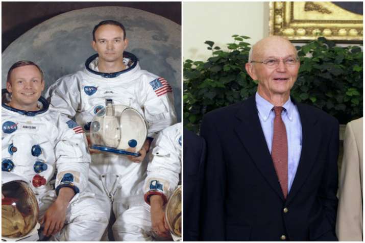 Apollo 11 astronaut Michael Collins returned to exact spot