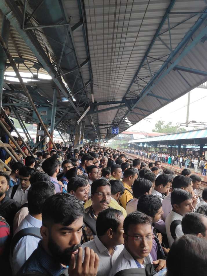 India Tv - Scene from Dombivli station near Mumbai