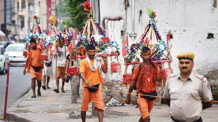 Kanwariyas entering Haridwar to be quarantined for 14 days