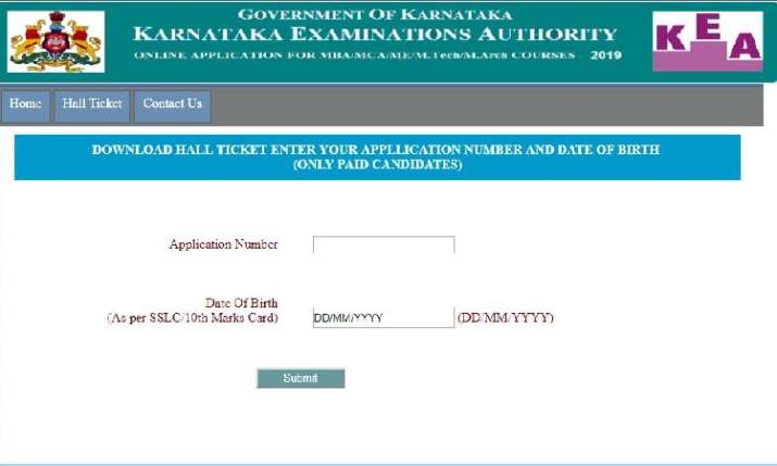 Karnataka PGCET Admit Card 2019
