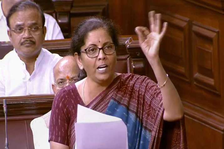 Nirmala Sitharaman presents union budget 2019