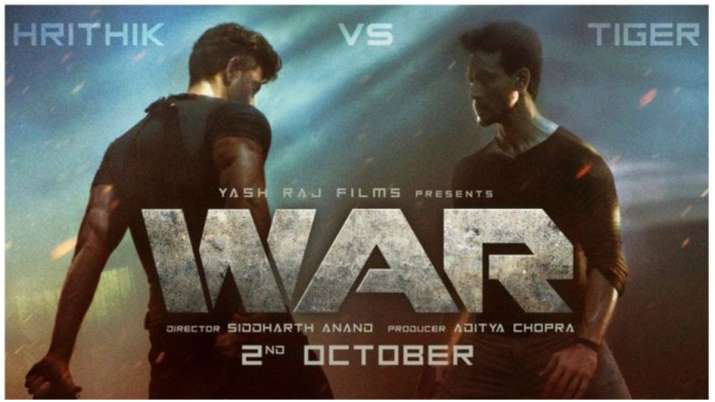 Bollywood action stars Hrithik Roshan and Tiger Shroff have