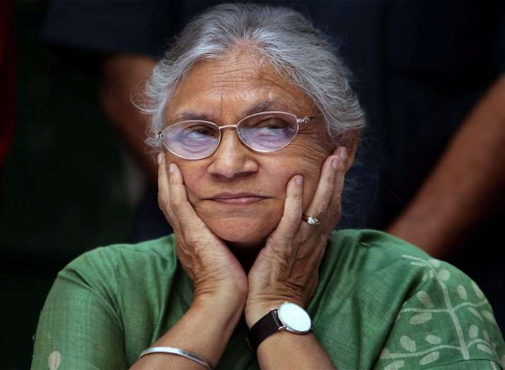 Former Delhi Chief minister sheila Dikshit