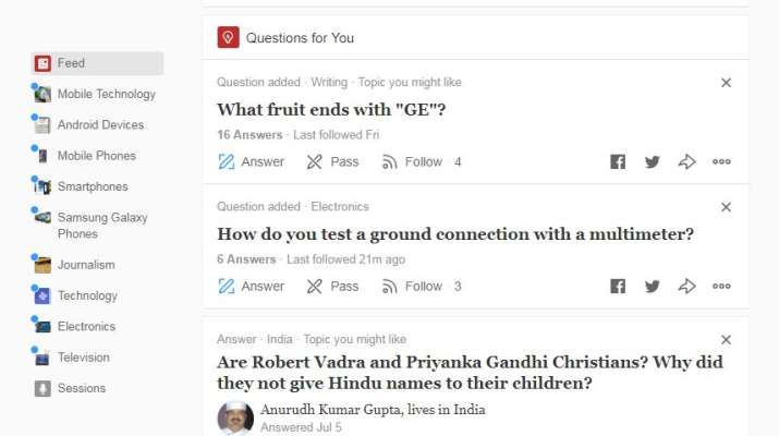 India Tv - quora