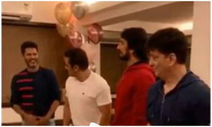 Salman Khan dances with Dabangg 3 director Prabhudeva, shares video