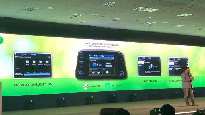 India Tv - Hyundai Kona Electric: 17.77 Touchscreen Infotainment System