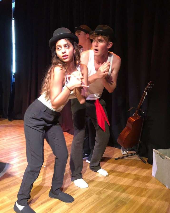 Suhana Khan preparing for her play in college