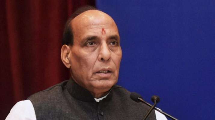 Stop crying unnecessarily over Kashmir: Rajnath to Pakistan
